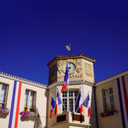 Tissu Drapeau français au mètre - Drapeau France, 80cm de large - tissuspipi.com