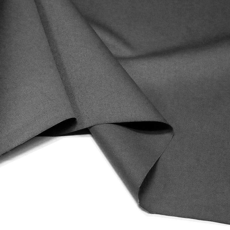 Tissu gabardine polycoton 240gr/m2 - Lavage 60° - Nombreuses couleurs - tissuspipi.com
