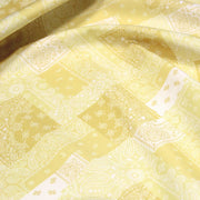 Tissu gabardine coton imprimée motif BANDANA paisley : nombreuses couleurs ! - OEKO-TEX STANDARD 100 - tissuspipi.com