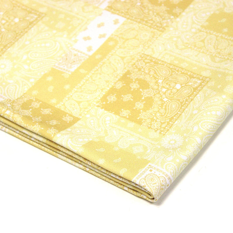 Tissu gabardine coton imprimée motif BANDANA paisley : nombreuses couleurs ! - OEKO-TEX STANDARD 100 - tissuspipi.com