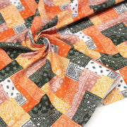 Tissu gabardine coton imprimée motif BANDANA paisley : nombreuses couleurs ! - OEKO-TEX STANDARD 100 - tissuspipi.com