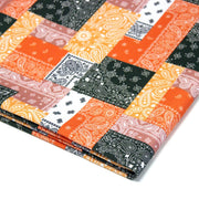 Tissu gabardine coton imprimée motif BANDANA paisley : nombreuses couleurs ! - OEKO-TEX STANDARD 100 - tissuspipi.com