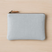 Tissu lin enduit : bleu de Jouy, gris blanc - OEKO - TEX - tissuspipi.com
