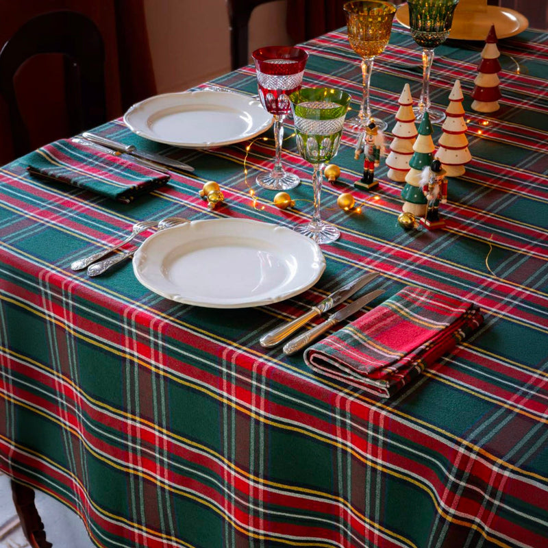 Tissu coton TARTAN EPAIS 100% COTON : 4 couleurs disponibles ! De magnifiques tartans pour vous - tissuspipi.com