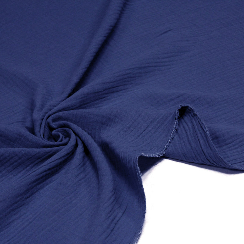 Tissu double gaze de coton : des dizaines de couleurs ! STANDARD 100 OEKO - TEX - tissuspipi.com