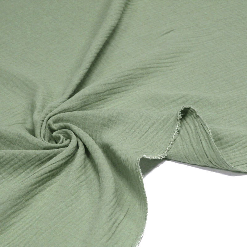 Tissu double gaze de coton : des dizaines de couleurs ! STANDARD 100 OEKO - TEX - tissuspipi.com