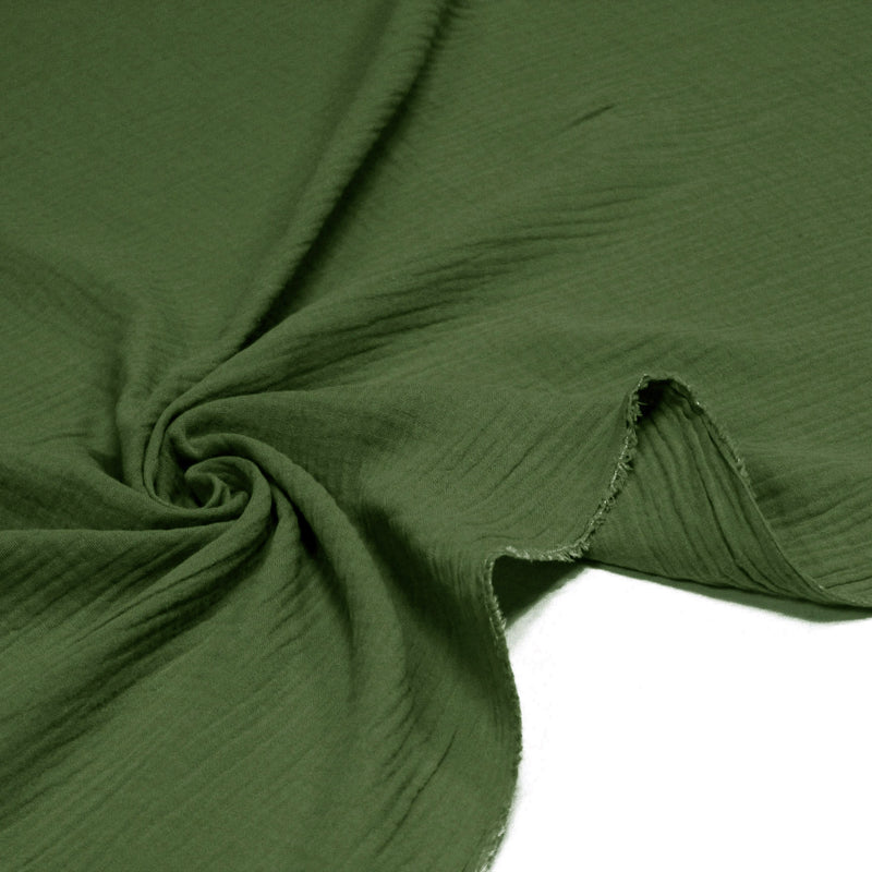Tissu double gaze de coton : des dizaines de couleurs ! STANDARD 100 OEKO - TEX - tissuspipi.com