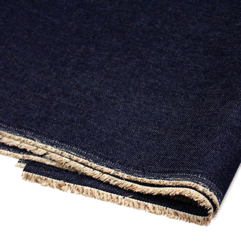 Tissu DENIM brut 100% coton 380gr : BLEU ou NOIR - OEKO - TEX STANDARD 100 - tissuspipi.com