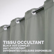 Tissu occultant, black out complet 100% occultant : différentes couleurs disponibles - tissuspipi.com