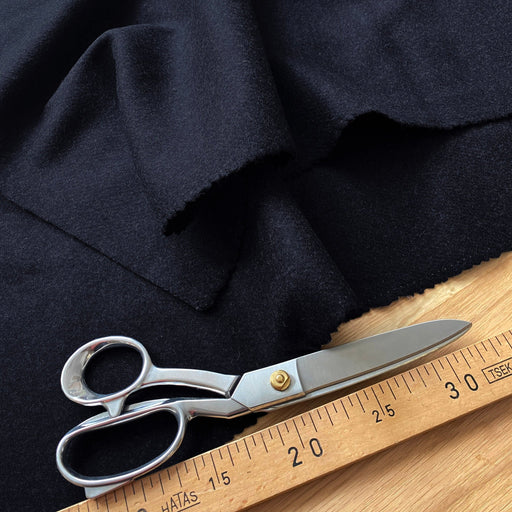 Tissu drap de laine 460gr/m2 de fabrication italienne : bleu nuit, gris anthracite, gris souris - tissuspipi.com