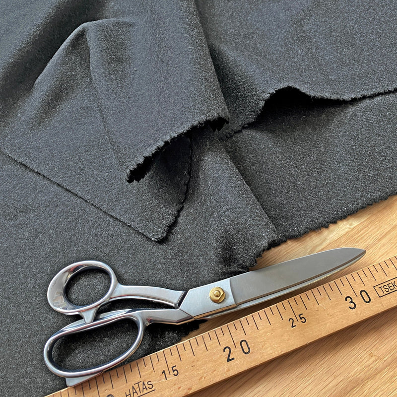 Tissu drap de laine 460gr/m2 de fabrication italienne : bleu nuit, gris anthracite, gris souris - tissuspipi.com