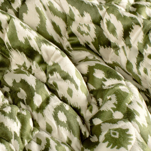 Tissu velours matelassé motif IKAT indien, nombreuses couleurs - STANDARD 100 OEKO-TEX - tissuspipi.com