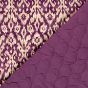 Tissu velours matelassé motif IKAT indien, nombreuses couleurs - STANDARD 100 OEKO-TEX - tissuspipi.com