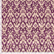 Tissu velours matelassé motif IKAT indien, nombreuses couleurs - STANDARD 100 OEKO-TEX - tissuspipi.com