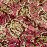 Tissu velours matelassé INDIENNES fleuries, nombreuses couleurs - STANDARD 100 OEKO-TEX - tissuspipi.com