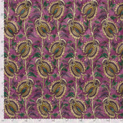 Tissu velours matelassé INDIENNES fleuries, nombreuses couleurs - STANDARD 100 OEKO-TEX - tissuspipi.com