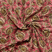 Tissu velours matelassé INDIENNES fleuries, nombreuses couleurs - STANDARD 100 OEKO-TEX - tissuspipi.com