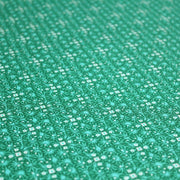 Tissu popeline de coton JADE, faux - uni aux fleurs vertes - tissuspipi.com