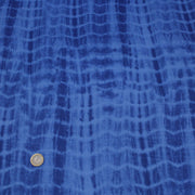 Tissu de coton tie & dye bleu roi - tissuspipi.com