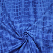 Tissu de coton tie & dye bleu roi - tissuspipi.com