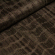 Tissu de coton tie & dye marron chocolat - tissuspipi.com