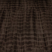 Tissu de coton tie & dye marron chocolat - tissuspipi.com