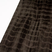Tissu de coton tie & dye marron chocolat - tissuspipi.com