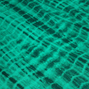 Tissu cotonnade motif TIE & DYE, faux-uni vert émeraude - tissuspipi.com