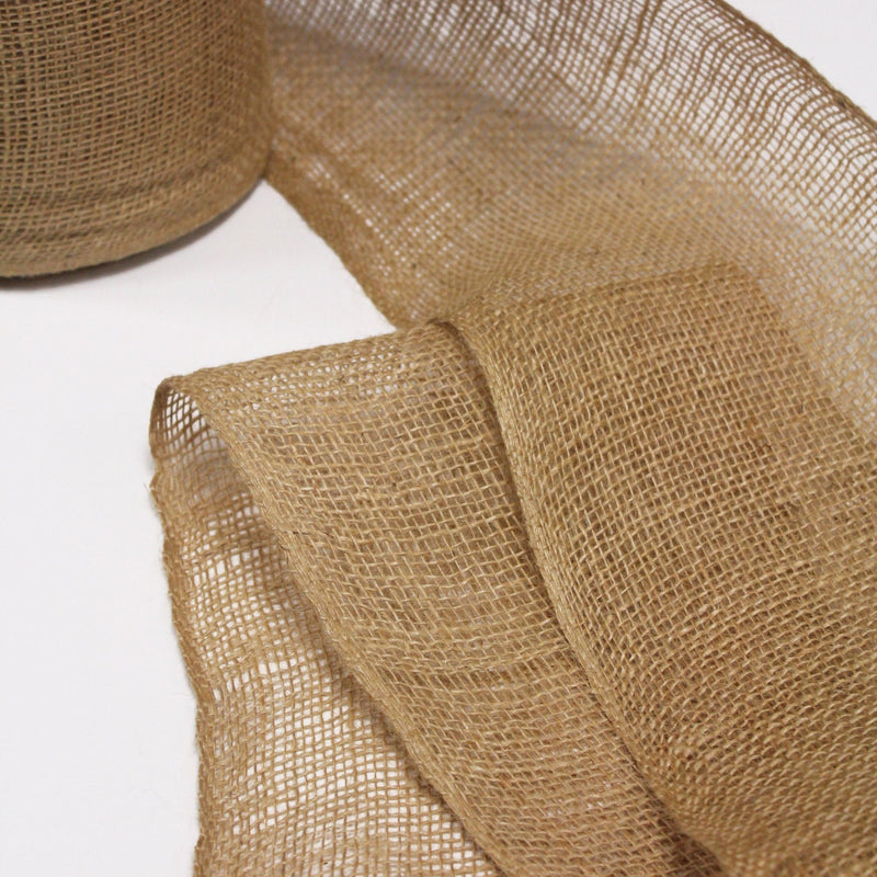 Ruban de toile de jute 20cm de large, parfait pour la décoration de mariage, chemins de table et jolis noeuds ! - tissuspipi.com