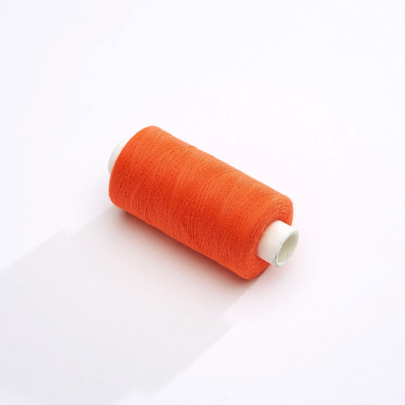Bobine de fil orange - 500m - Fabrication française - Oeko - Tex - tissuspipi.com