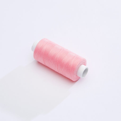 Bobine de fil rose - 500m - Fabrication française - Oeko - Tex - tissuspipi.com