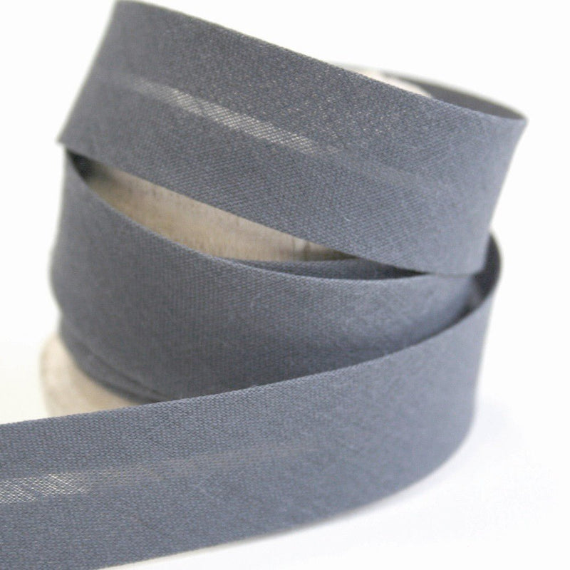 Biais de coton uni gris souris - tissuspipi.com