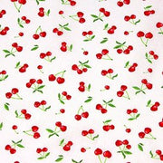 Tissu cotonnade LES PETITES CERISES - OEKO - TEX - tissuspipi.com
