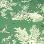 Tissu Toile de Jouy traditionnelle, nombreux fonds très colorés au choix, grande largeur 280cm - OEKO - TEX STANDARD 100 - tissuspipi.com
