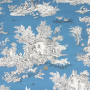Tissu Toile de Jouy traditionnelle, nombreux fonds très colorés au choix, grande largeur 280cm - OEKO - TEX STANDARD 100 - tissuspipi.com