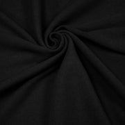 Tissu Drap de laine noir, fabrication italienne - tissuspipi.com