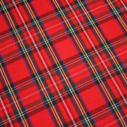 Tissu écossais, authentique TARTAN "Royal Stewart" rouge - tissuspipi.com