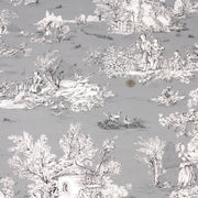 Tissu Toile de Jouy traditionnelle, nombreux fonds très colorés au choix, grande largeur 280cm - OEKO - TEX STANDARD 100 - tissuspipi.com