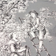 Tissu Toile de Jouy traditionnelle, nombreux fonds très colorés au choix, grande largeur 280cm - OEKO - TEX STANDARD 100 - tissuspipi.com