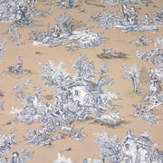Tissu Toile de Jouy traditionnelle, nombreux fonds très colorés au choix, grande largeur 280cm - OEKO - TEX STANDARD 100 - tissuspipi.com