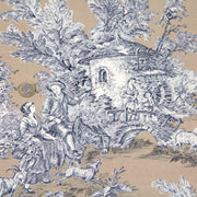 Tissu Toile de Jouy traditionnelle, nombreux fonds très colorés au choix, grande largeur 280cm - OEKO - TEX STANDARD 100 - tissuspipi.com