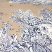 Tissu Toile de Jouy traditionnelle, nombreux fonds très colorés au choix, grande largeur 280cm - OEKO - TEX STANDARD 100 - tissuspipi.com