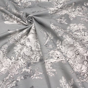 Tissu Toile de Jouy traditionnelle, nombreux fonds très colorés au choix, grande largeur 280cm - OEKO - TEX STANDARD 100 - tissuspipi.com