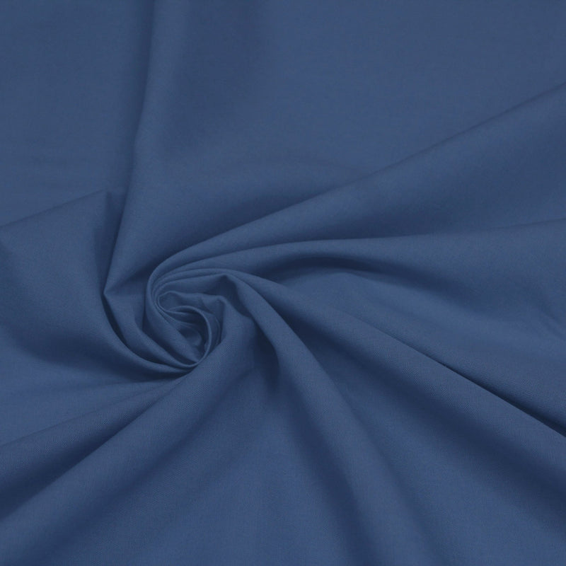 Tissu coton uni : BLEU DE JOUY ou VERT DE JOUY - OEKO - TEX - tissuspipi.com