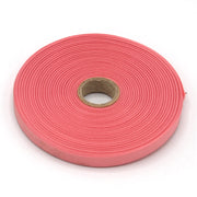 Ruban de sergé rose 10mm - Galette de 50 mètres - Fabrication française - tissuspipi.com