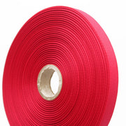 Ruban de sergé rose framboise 10mm - Galette de 50 mètres - Fabrication française - tissuspipi.com
