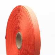 Ruban de sergé corail 10mm - Galette de 50 mètres - Fabrication française - tissuspipi.com