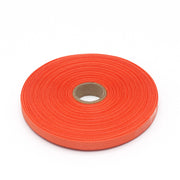Ruban de sergé corail 10mm - Galette de 50 mètres - Fabrication française - tissuspipi.com