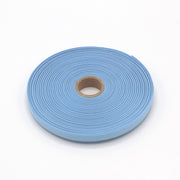 Ruban de sergé bleu ciel 10mm - Galette de 50 mètres - Fabrication française - tissuspipi.com