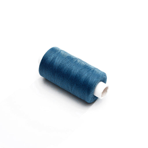 Bobine de fil bleu canard - 500m - Fabrication française - Oeko - Tex - tissuspipi.com
